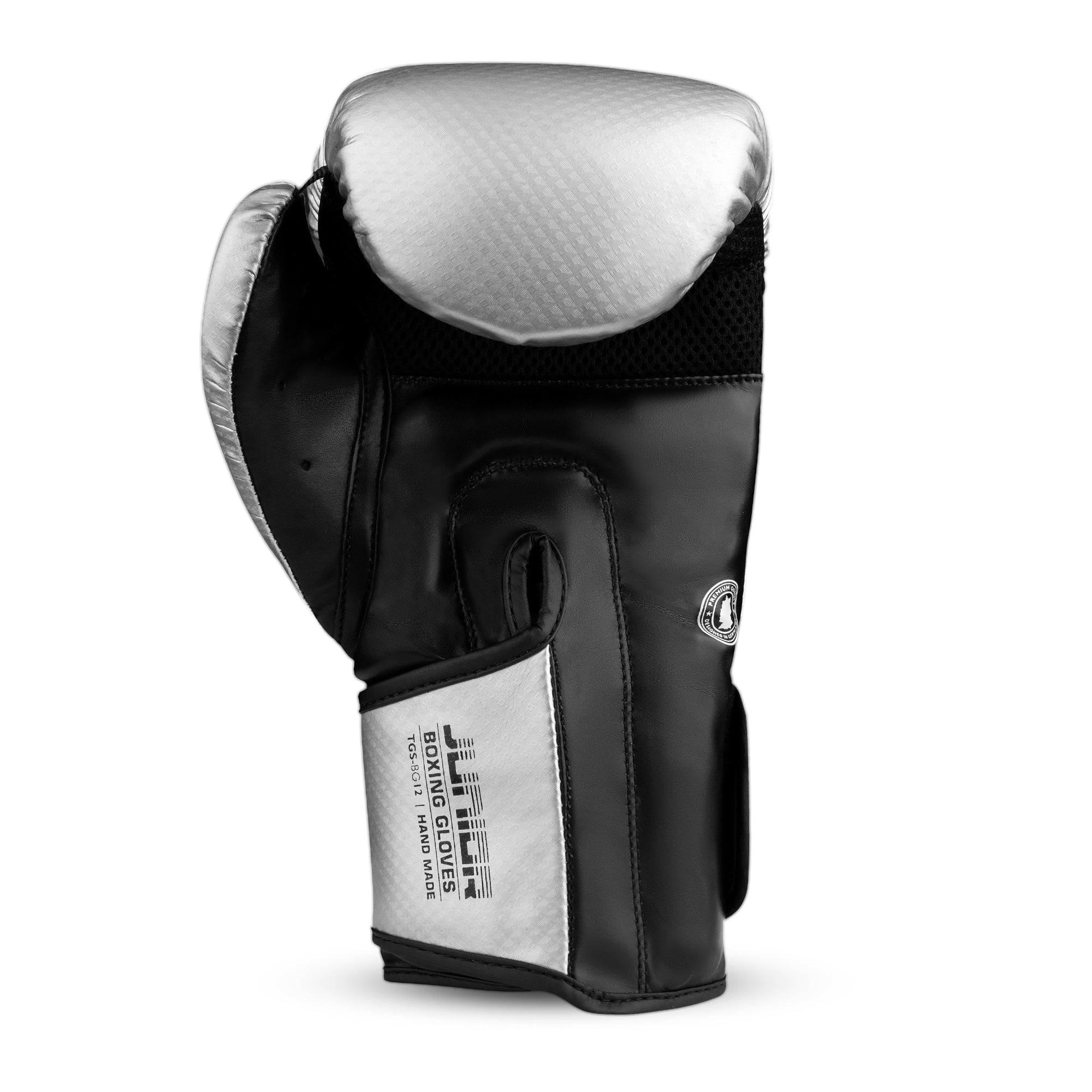 Carbon-Boxing-Gloves-Silver