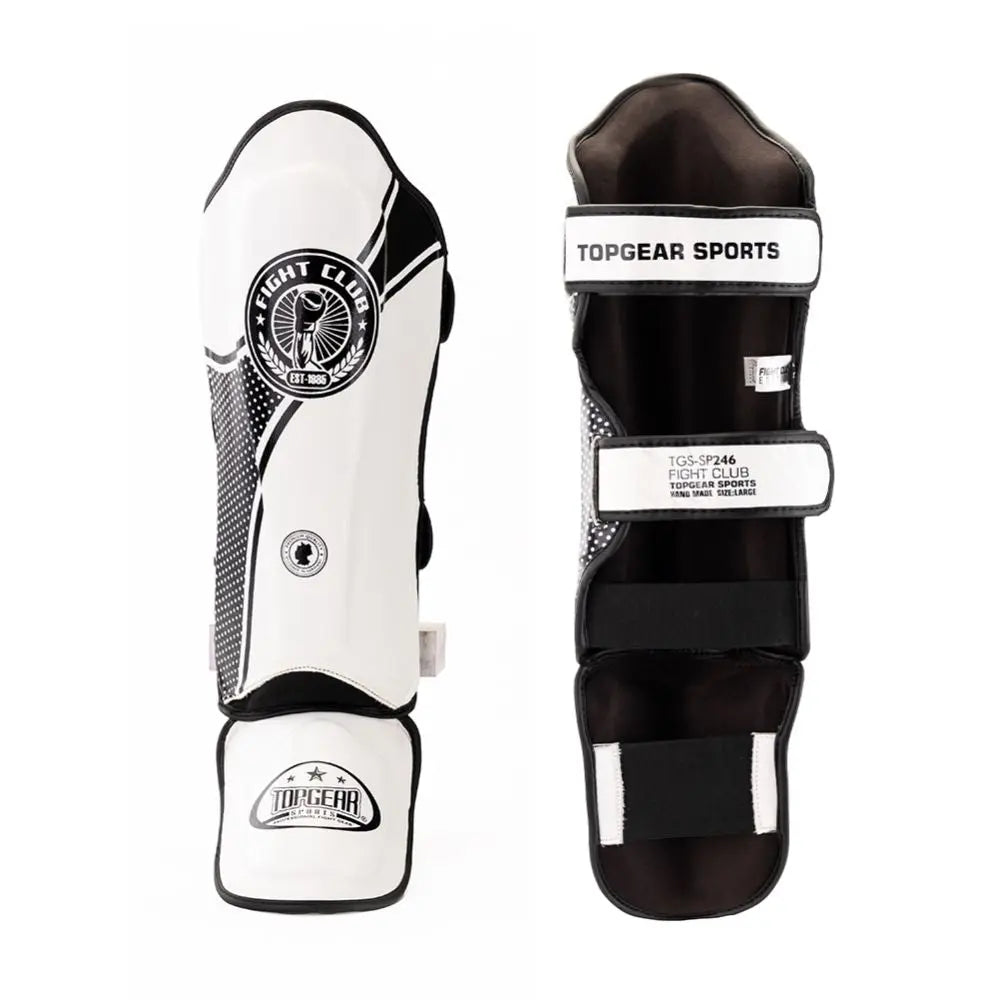 Fight-Club-Shin-Guard-White