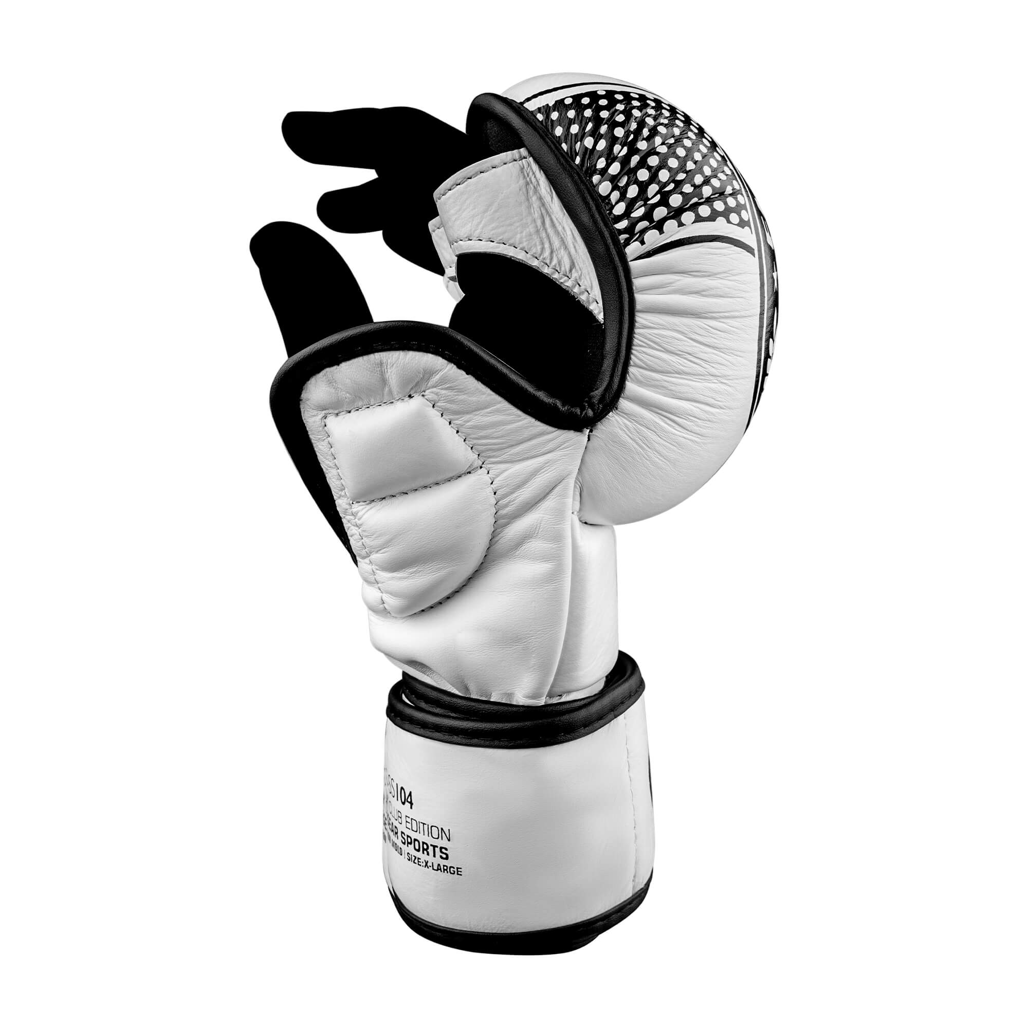 Fight-MMA-Shooter-Gloves-White